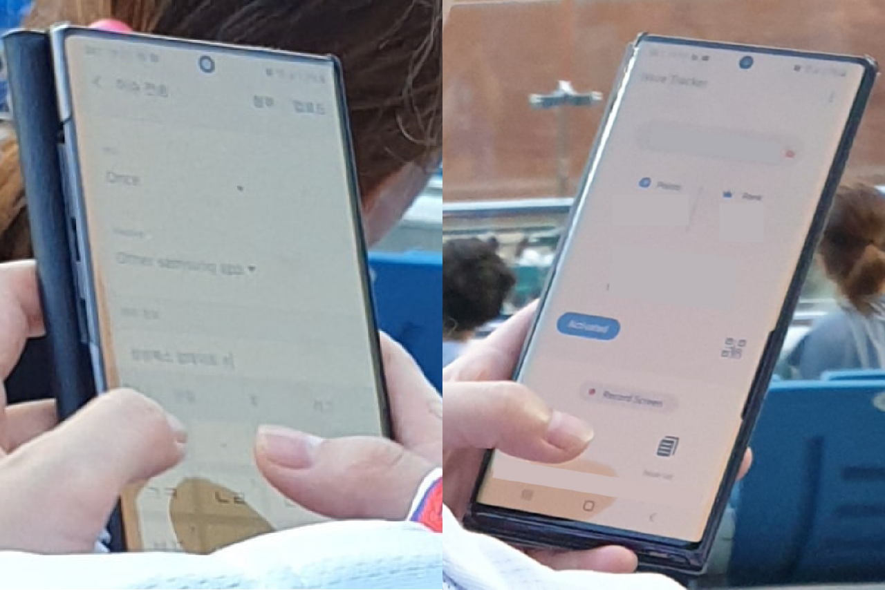 Possible Galaxy Watch Active 2 spotted in the wild alongside Galaxy Note 10+