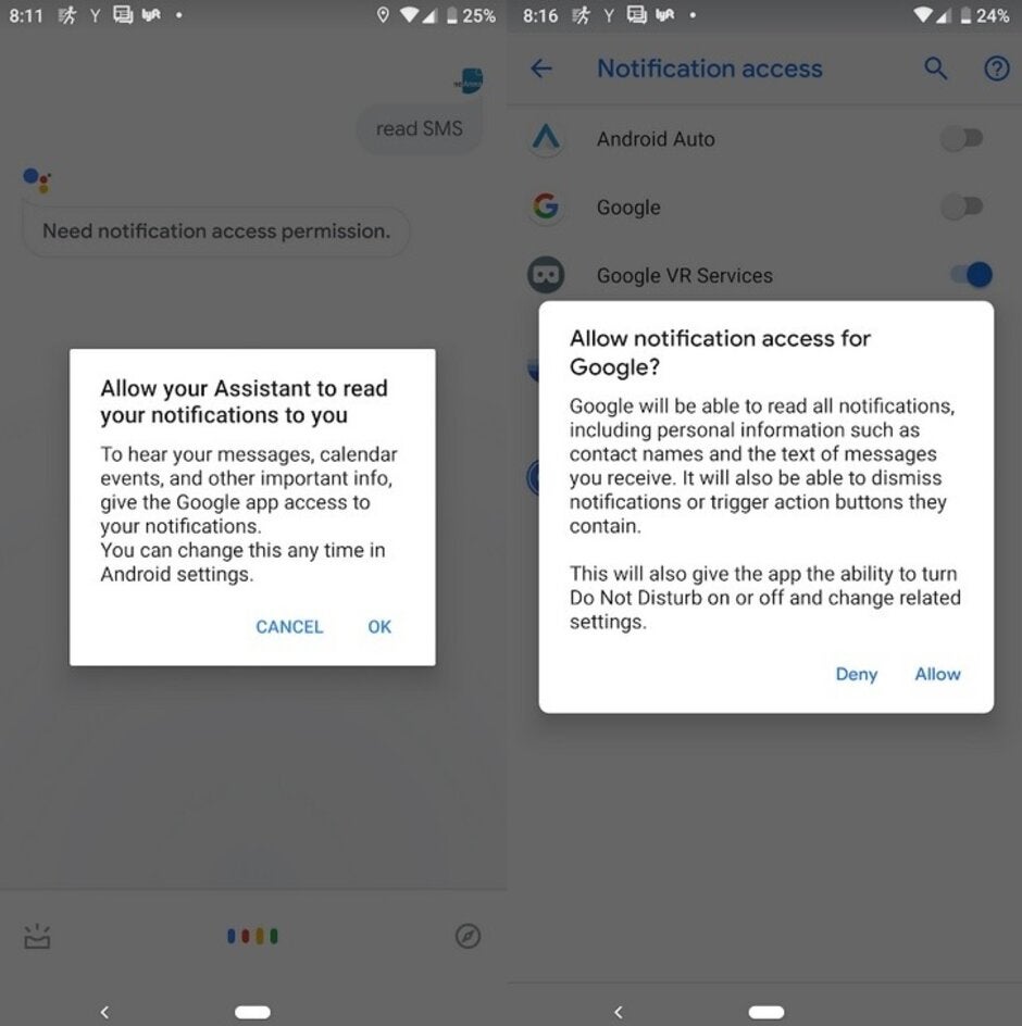 To set up this feature, ask Google Assistant to read your messages and follow the directions on the screen - Google Assistant can now read texts from third-party apps including WhatsApp and Telegram