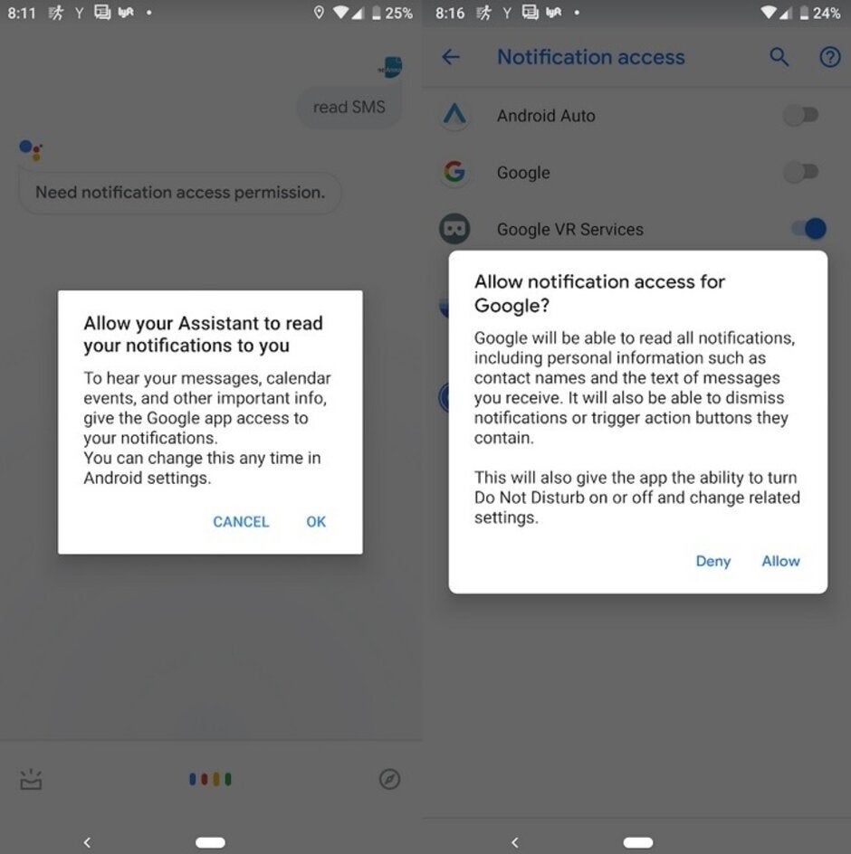 To set up this feature, ask Google Assistant to read your messages and follow the directions on the screen - Google Assistant can now read texts from third-party apps including WhatsApp and Telegram