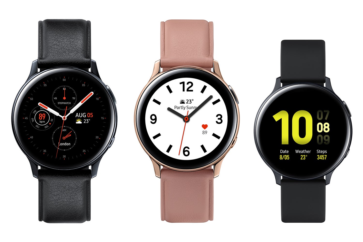 Samsung Galaxy Watch Active 2 vs Galaxy Watch Active and Gear S3