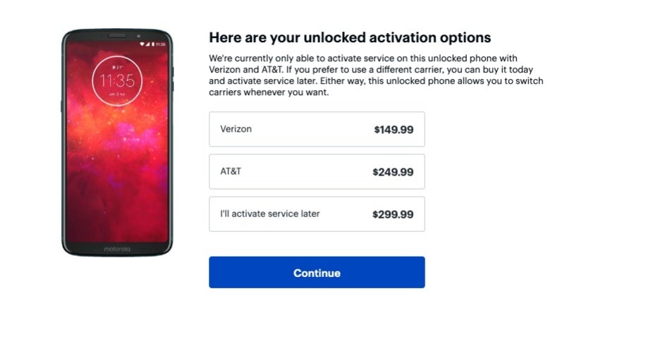 Best Buy has the Moto Z3 Play on sale for an amazing $150 (with Verizon activation)