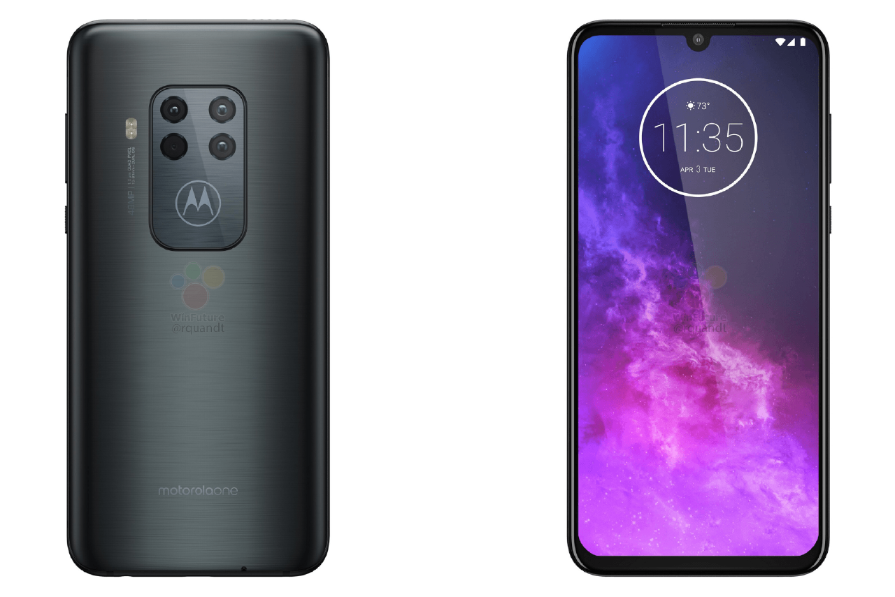 Leaked Motorola One Zoom press renders - Motorola One Zoom camera details, specs, and alleged pricing emerge