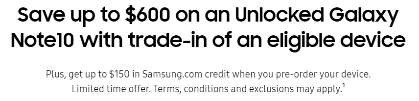 Best Note 10+ carrier deals and preorder gifts at Verizon, T-Mobile, AT&T and Best Buy