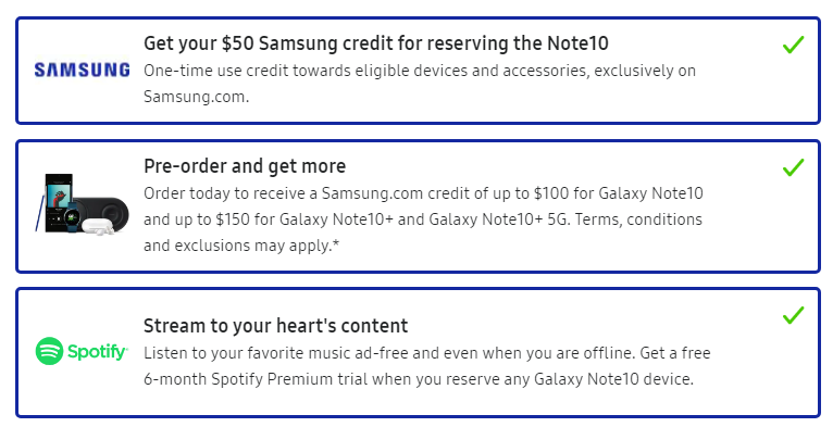 Best Note 10+ carrier deals and preorder gifts at Verizon, T-Mobile, AT&amp;T and Best Buy