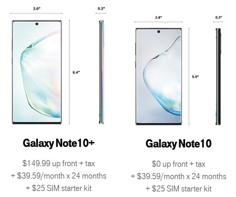 Pre-orders for the Samsung Galaxy Note 10 and Galaxy Note 10+ start tonight at T-Mobile - Pre-order the Samsung Galaxy Note 10/Note 10+ from T-Mobile and save up to $300 with select trade-in