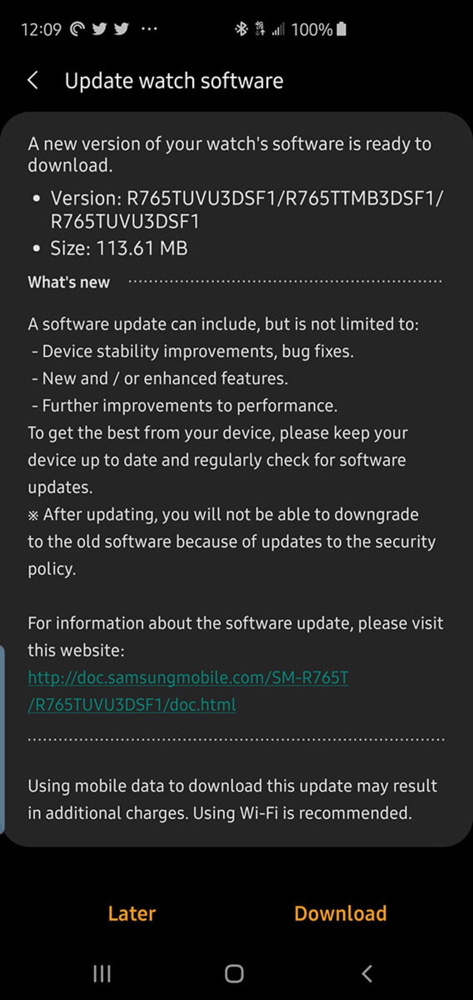 Samsung Gear S3 finally receiving One UI update at T-Mobile - PhoneArena