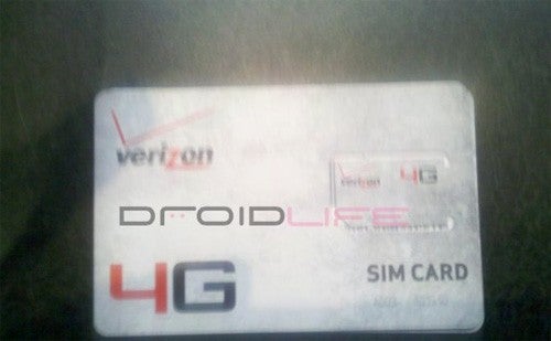 4G SIM cards arrive on Verizon