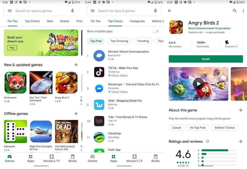 At last! Google makes its new UI for the Play Store official PhoneArena