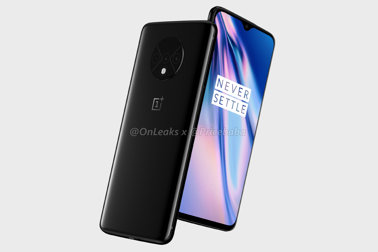 OnePlus 7T leaks with huge rear camera module, familiar front
