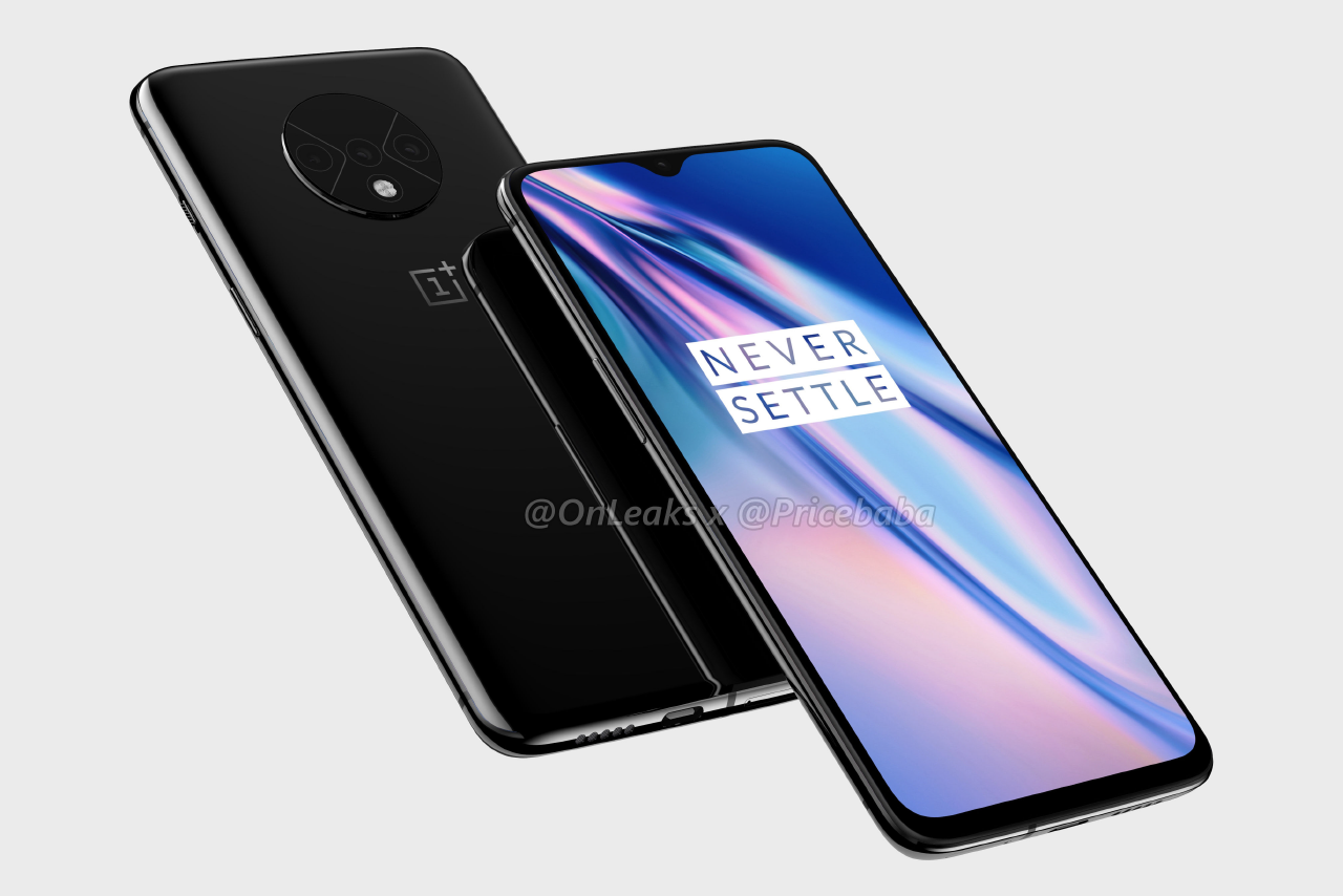 OnePlus 7T leaks with huge rear camera module, familiar front