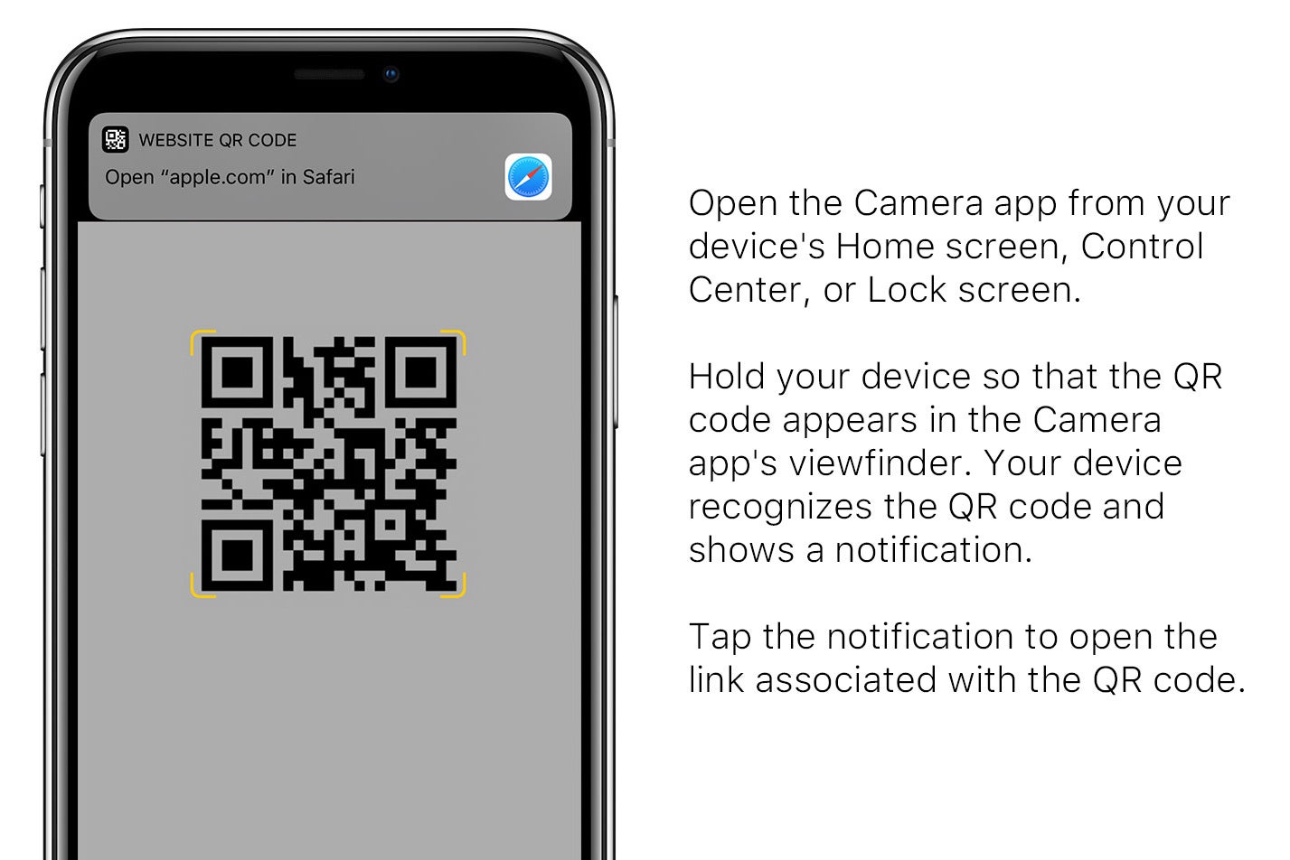 How to scan a QR code on Android and iPhone