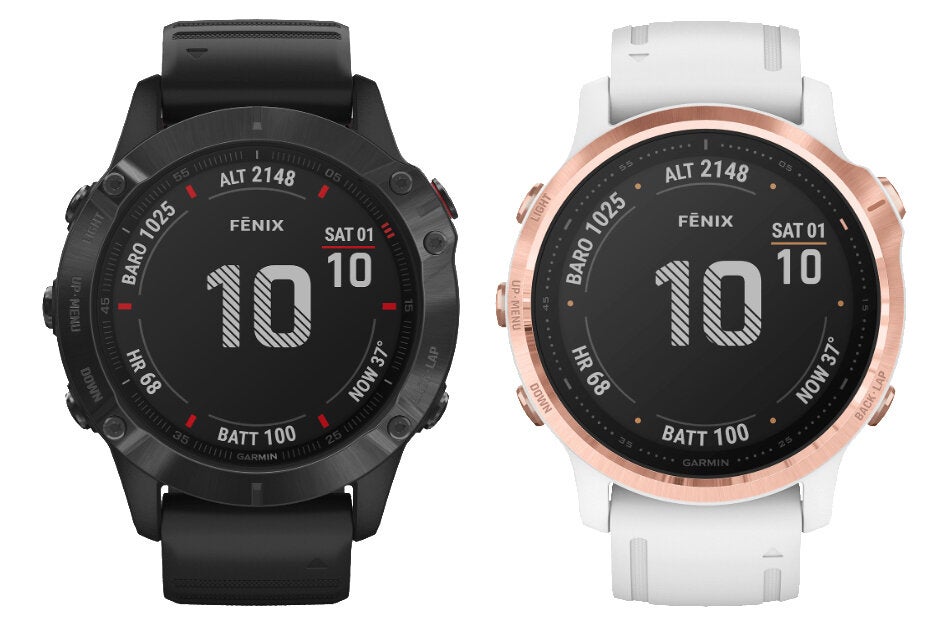 Garmin Fenix 6 Pro and Fenix 6S Pro - Garmin Fenix 6 series leaks ahead of IFA 2019 announcement