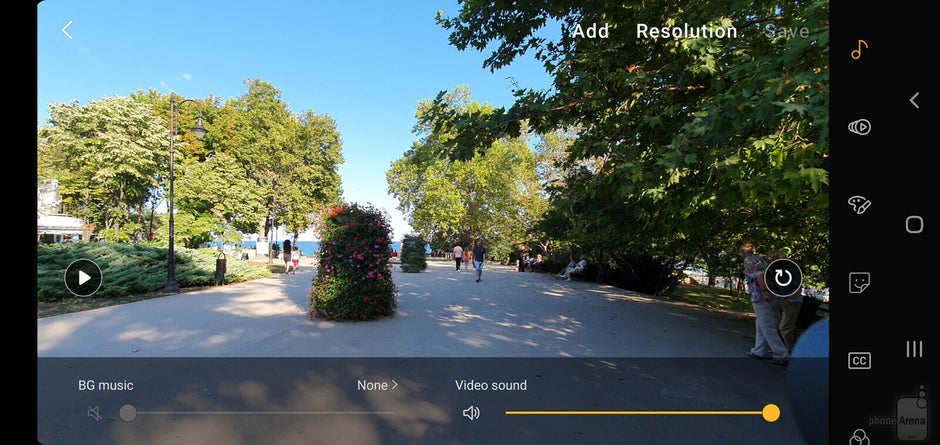 The Galaxy Note 10 video editor lets you add background music - How to edit videos with the Samsung Galaxy Note 10 video editor