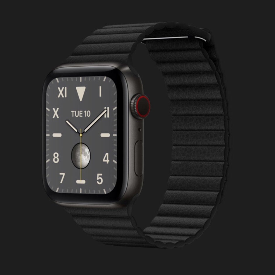apple watch space black titanium