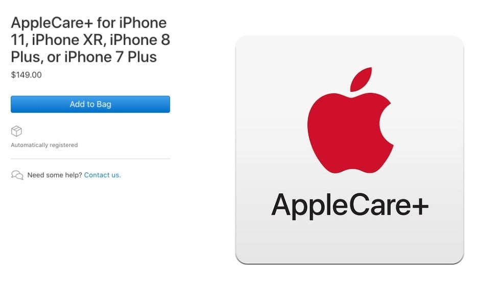 Important changes were made to AppleCare+ after the iPhone 11 family announcement