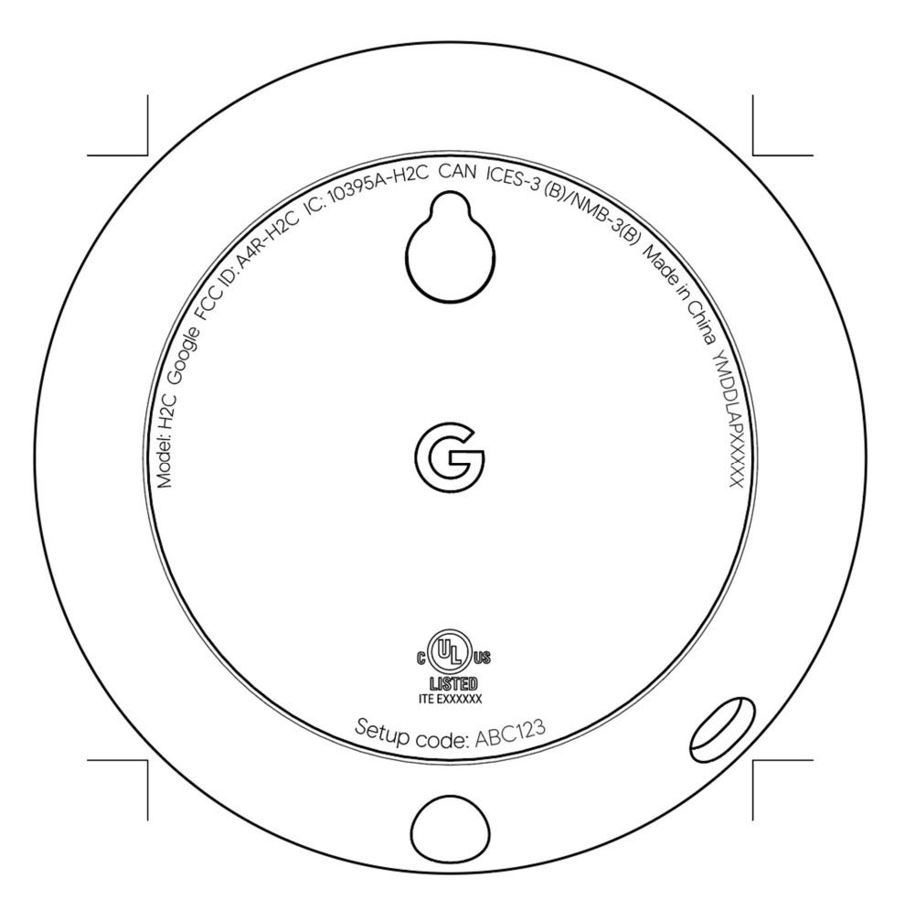 The Google Nest Mini appears in FCC documentation with a cutout for a wall mount - FCC documentation confirms at least one new feature for Google's entry-level speaker