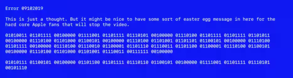 Apple&#039;s iPhone 11 event video contains a secret message for &#039;hard core fans&#039;