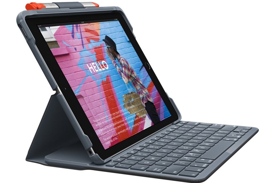 Logitech Slim Folio - Logitech has the perfect low-cost Smart Keyboard alternatives for Apple&#039;s new 10.2-inch iPad