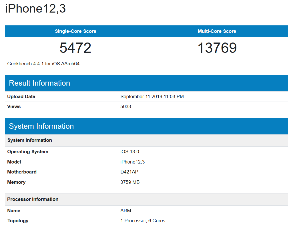 Apple's A13 Bionic is on top - Mystery Huawei device surfaces on Kirin 990 SoC benchmark; chip still falls short of A13 Bionic