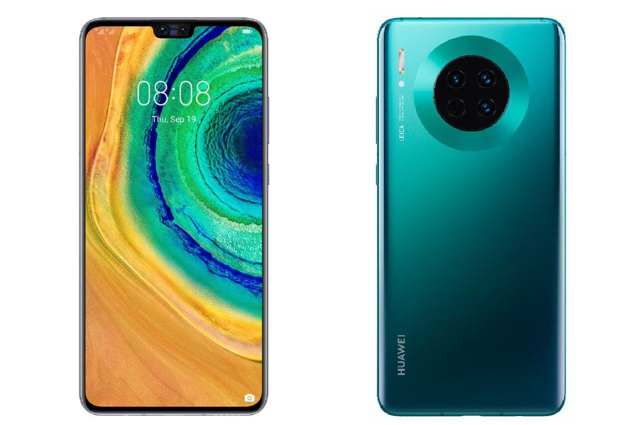 Leaked Huawei Mate 30 series promo images reveal four models