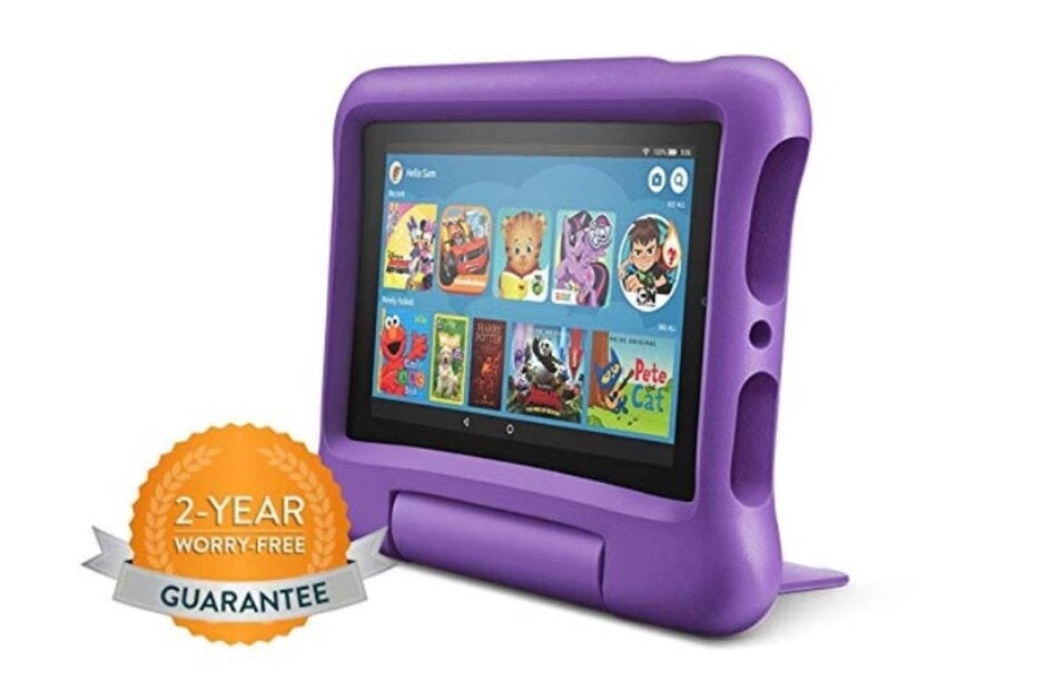 The Kids Edition of the Fire 7 has a Kid-Proof case and a two-year worry-free guarantee - Pick up the Amazon Fire 7 and Fire 7 Kids Edition for up to 40% off with Prime membership