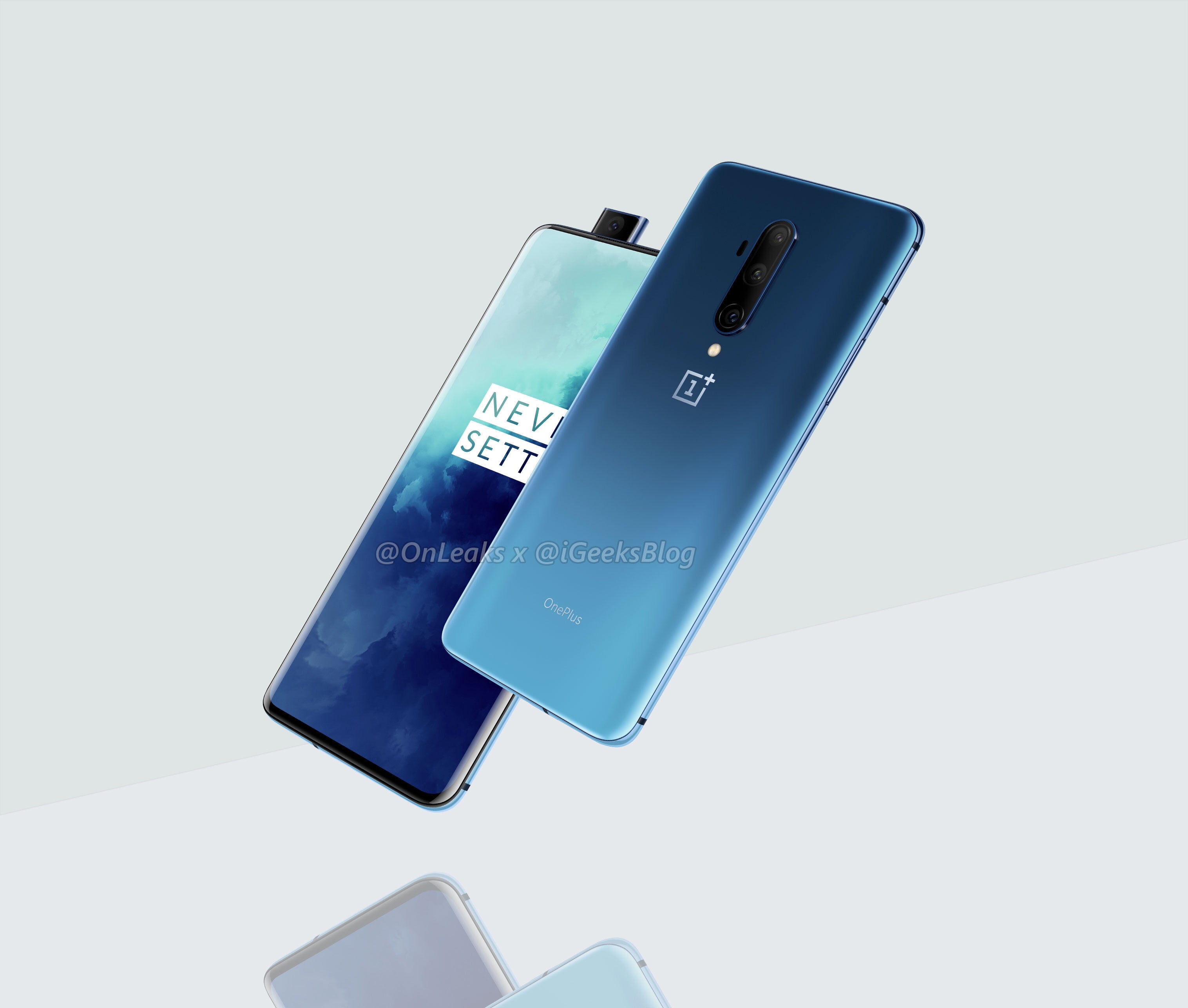 Take a look at the OnePlus 7T Pro in Haze Blue