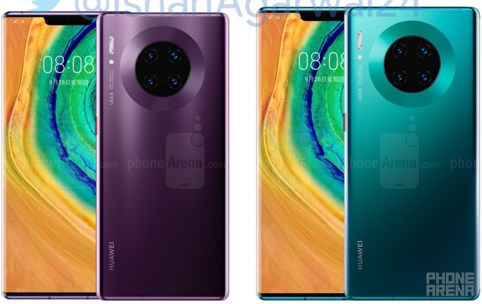 Massive Huawei Mate 30 Pro leak details specs and showcases colors at the last minute