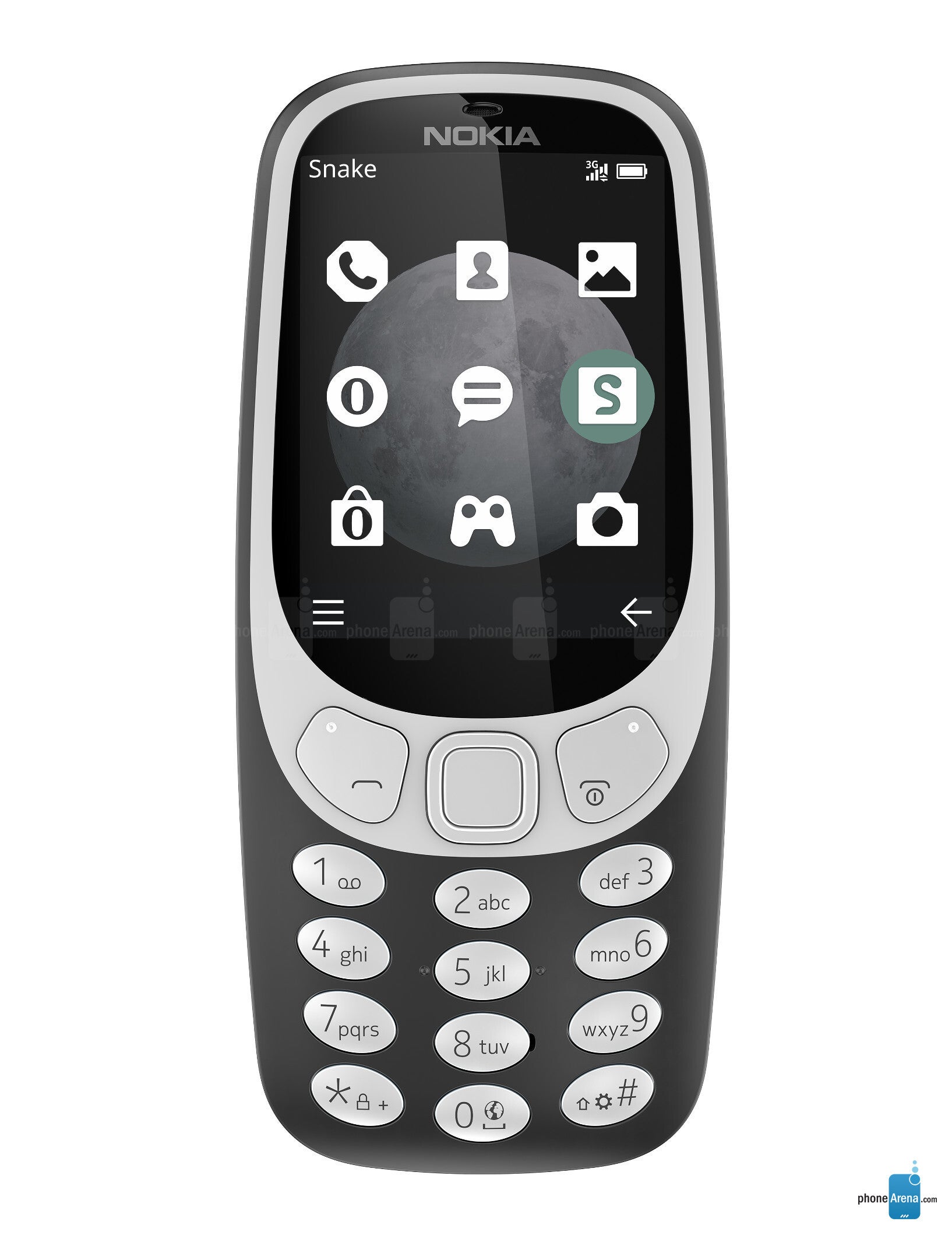 The Nokia 3310 uses T9 for typing - Nokia feature phone seen on video running Google Assistant and Android 8.1