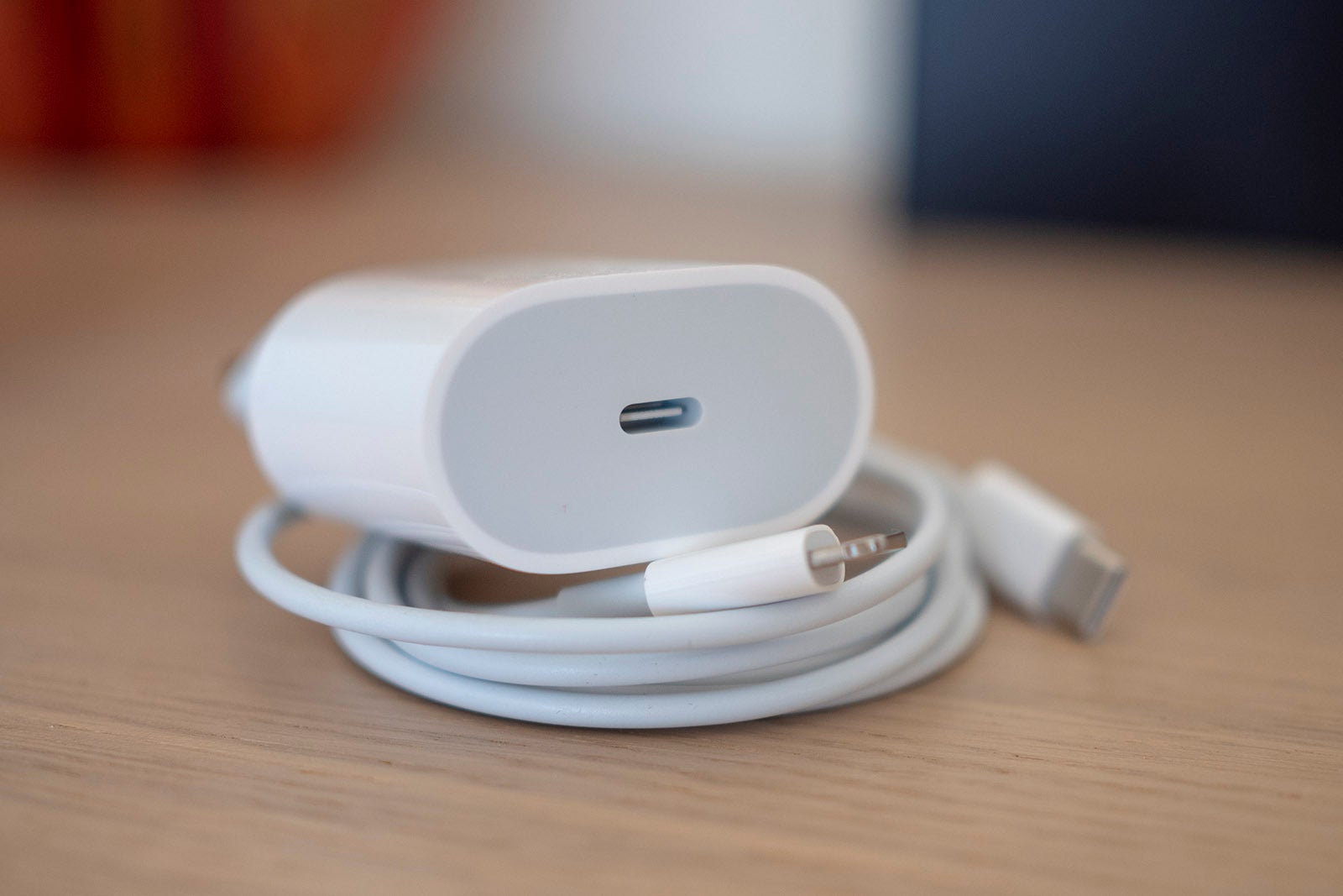 The new 18-watt charger that comes in the box features a USB-C connection and is bigger than before - iPhone 11 Pro and Pro Max fast charging tested: it makes a HUGE difference!