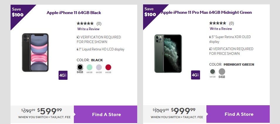 iPhone 11, 11 Pro, and 11 Pro Max are $100 off at Metro by T-Mobile (for new customers)