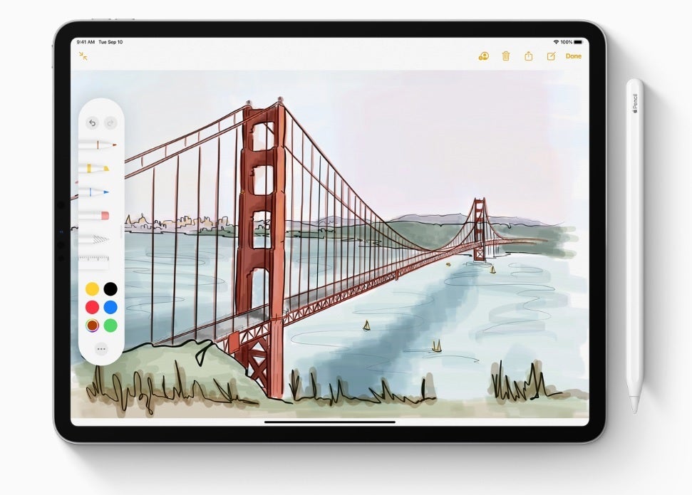 The seventh-generation iPad supports the first-generation Apple Pencil - The seventh-generation Apple iPad and its larger 10.2-inch screen starts shipping tomorrow