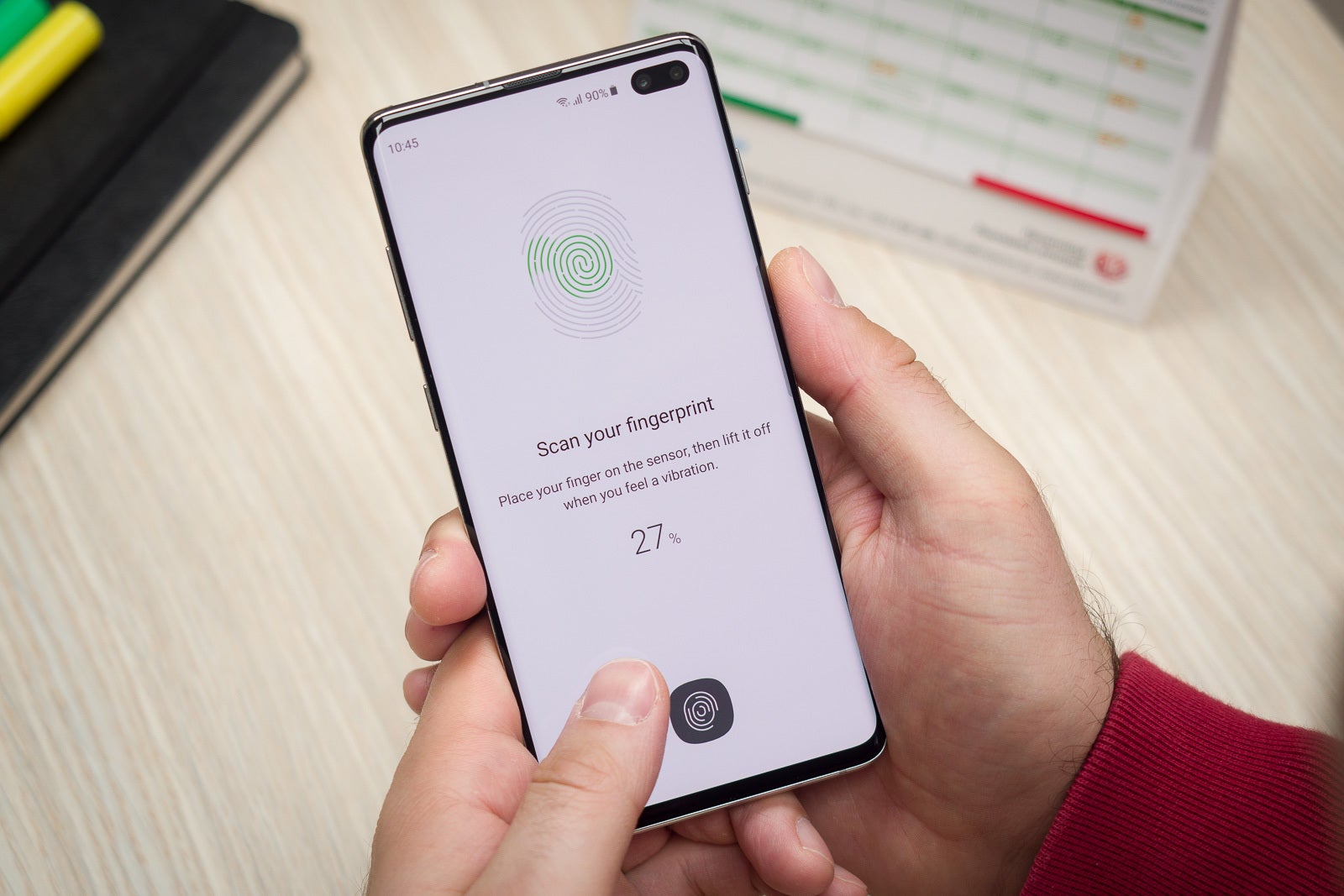 The Galaxy S11's fingerprint scanner might crush the Galaxy S10's