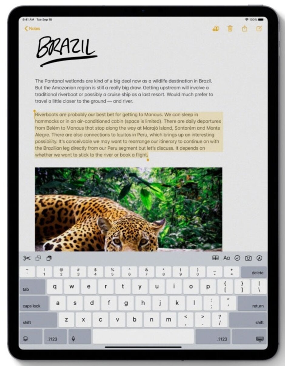 Editing text is a breeze with the new gestures used on iPadOS - Apple&#039;s iPadOS video tutorials point out new multitasking and editing features