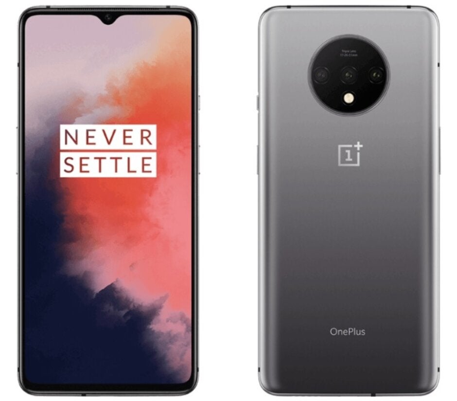 U.S. bound OnePlus 7T in Frosted Silver - Hours before unveiling, press images leak for the OnePlus 7T and OnePlus 7T Pro