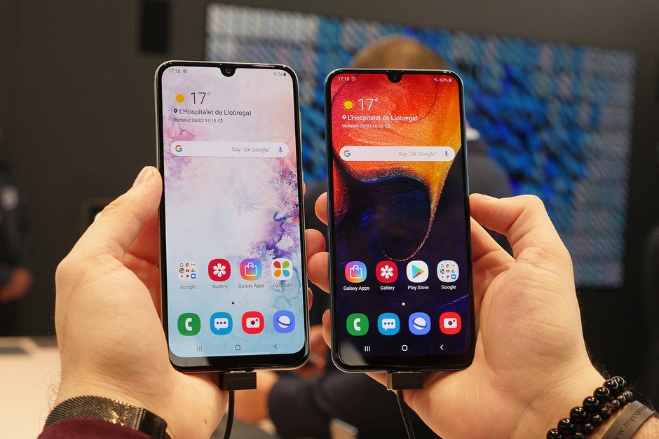 The notch-bearing Galaxy A30 and A50 - Here's what Samsung's notch could soon look like