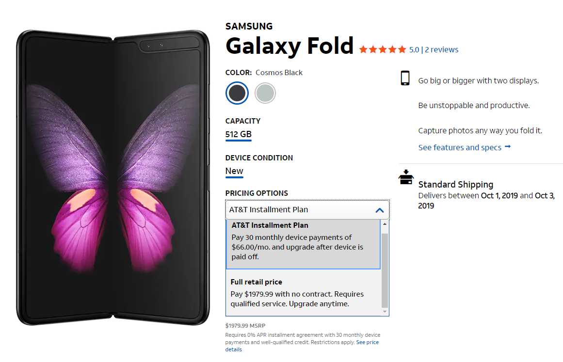 The Galaxy Fold release is today with a Best Buy deal, damaged preview unit