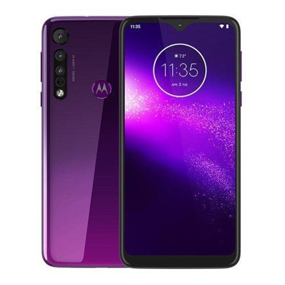 Budget Motorola One Macro with triple-camera setup leaks in purple