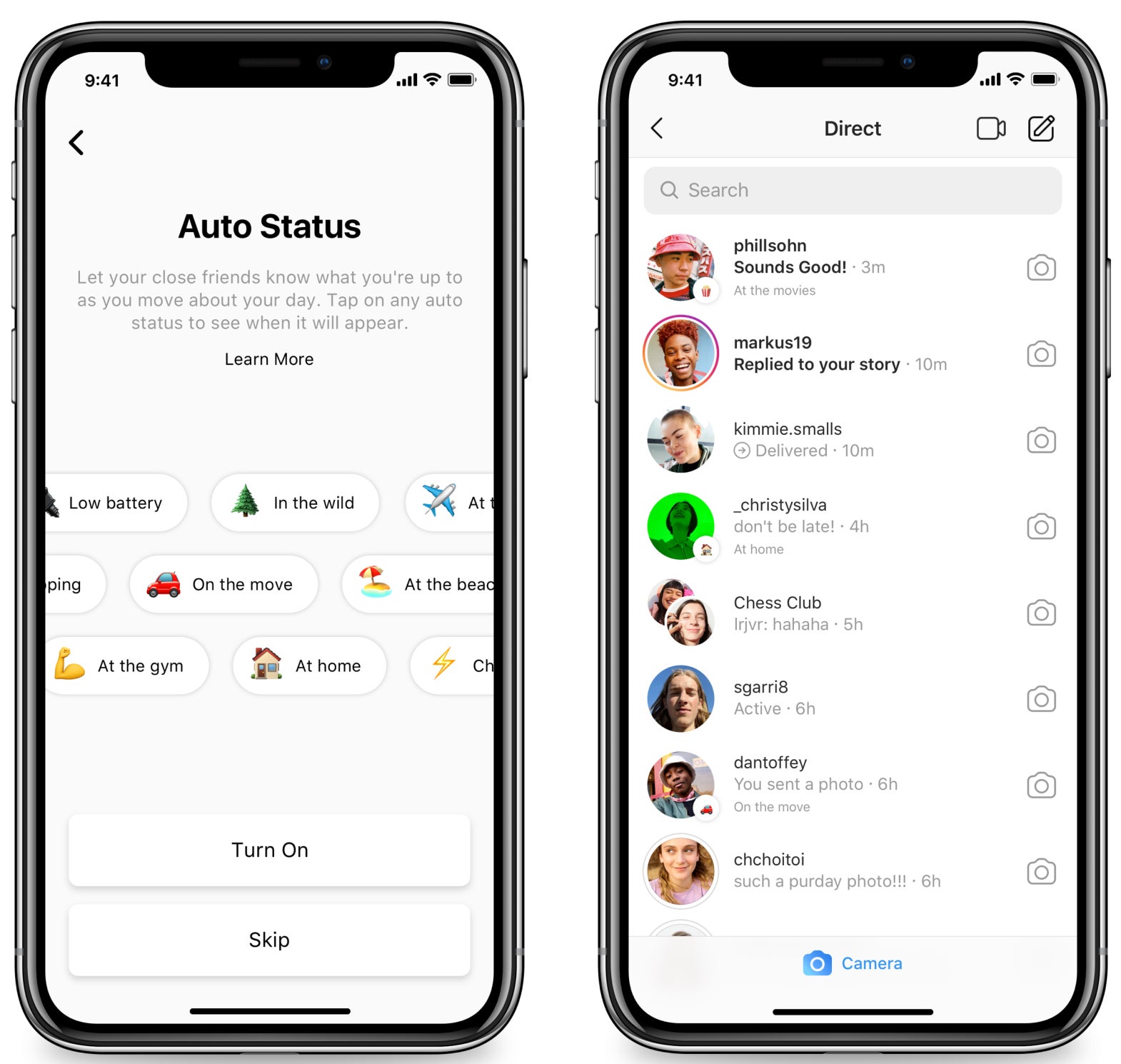 When you have no time for sharing images or messages, you can share your Status or Auto Status - Threads from Instagram is a new app made to keep you in touch with your circle of close friends