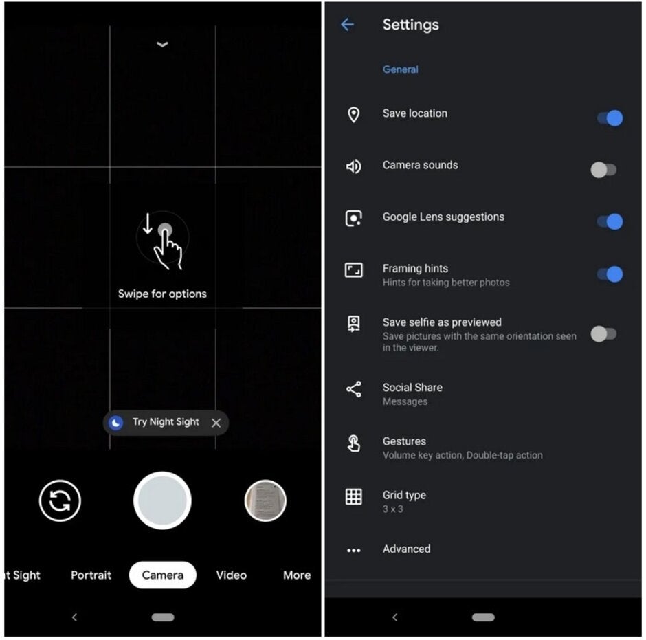 Google Camera version 7.1 will be pre-installed on the Pixel 4 series - Version 7.1 of the Google Camera app leaks with Social Share and more