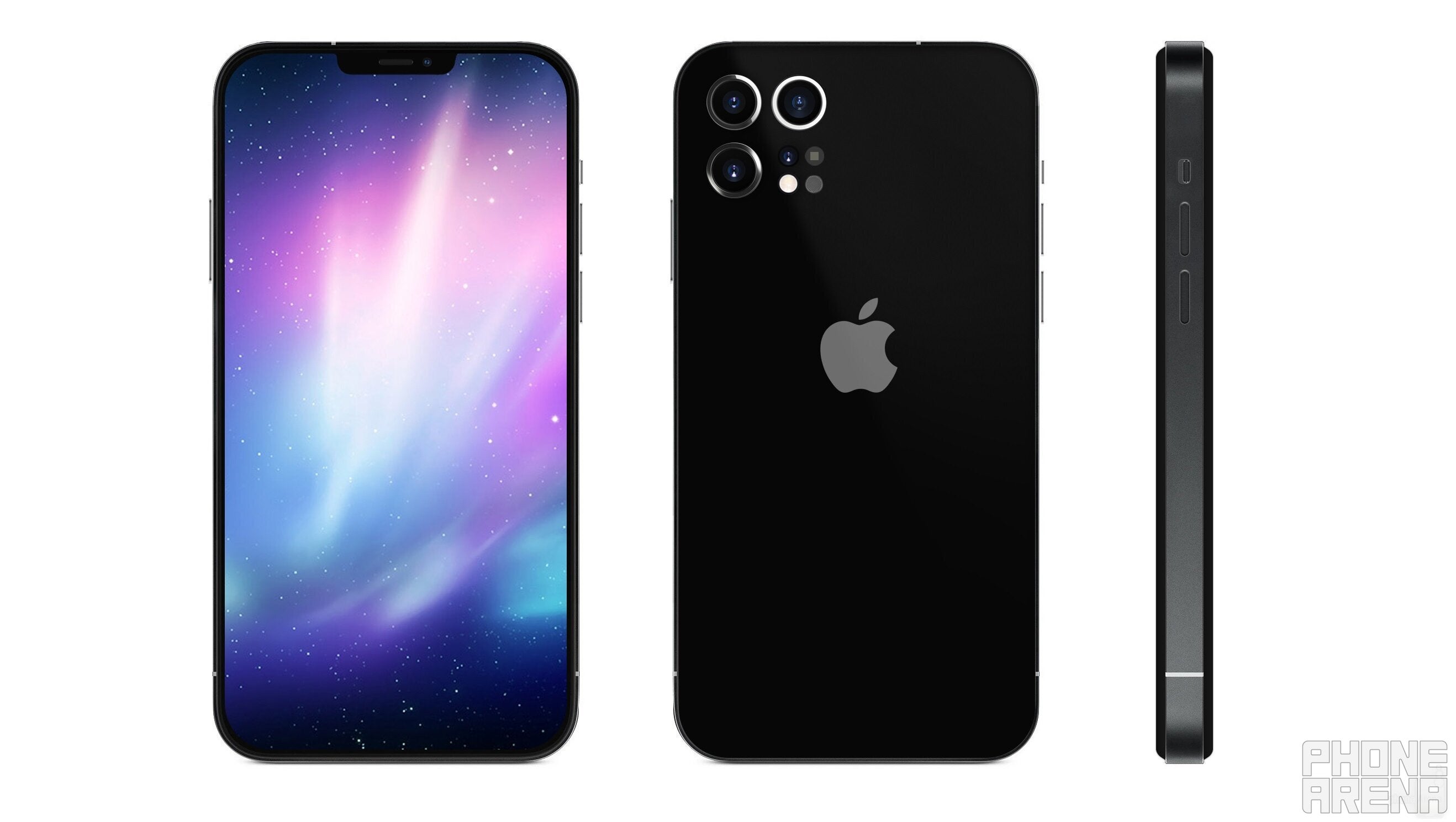 iPhone 12 concept by PhoneArena - iPhone 12 vs iPhone 12 Pro: what may be the key differences?