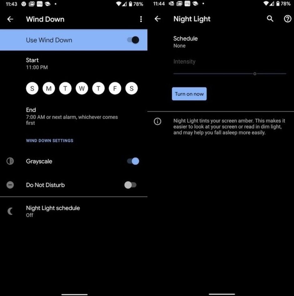 Wind down starts the process of weaning users off of their Android phone in preparation for bed - Google now requires all Android manufacturers to include Digital Wellbeing and parental controls