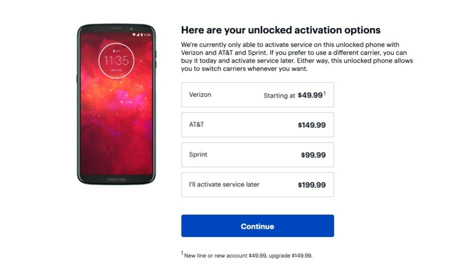 Best Buy outdoes itself by reducing the Moto Z3 Play to as little as $49.99