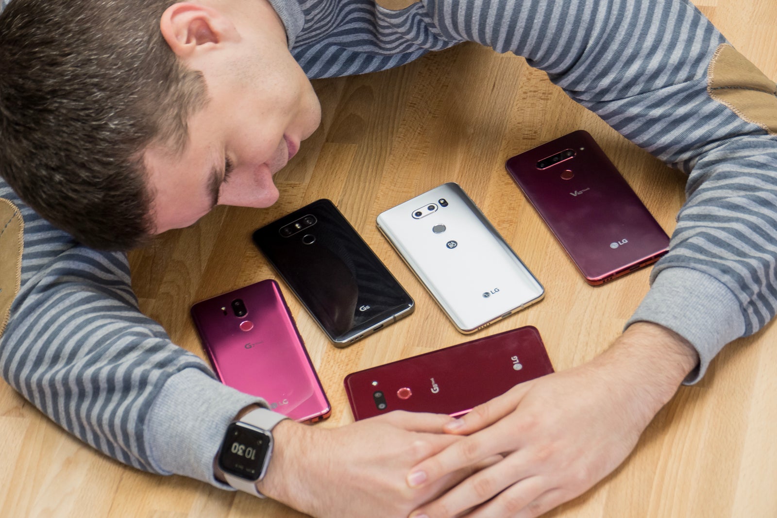 There must be at least one person that uses every LG flagship, right? - How often do you upgrade to a new phone?