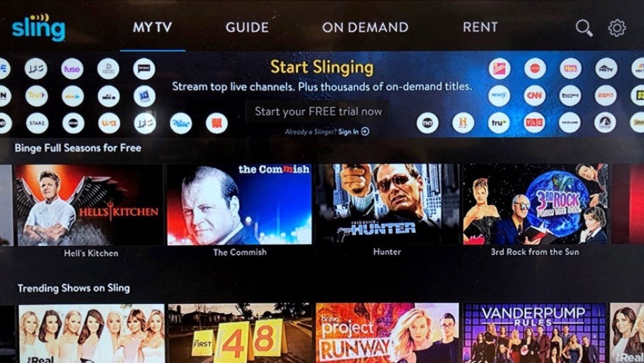 Android users don't need to pay a dime or create an account to stream Sling TV content now