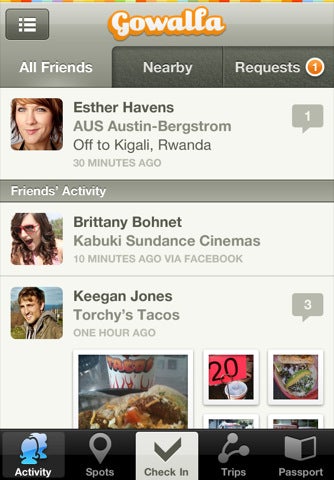 Gowalla for iPhone adds multi-network check-ins, improved UI, and more