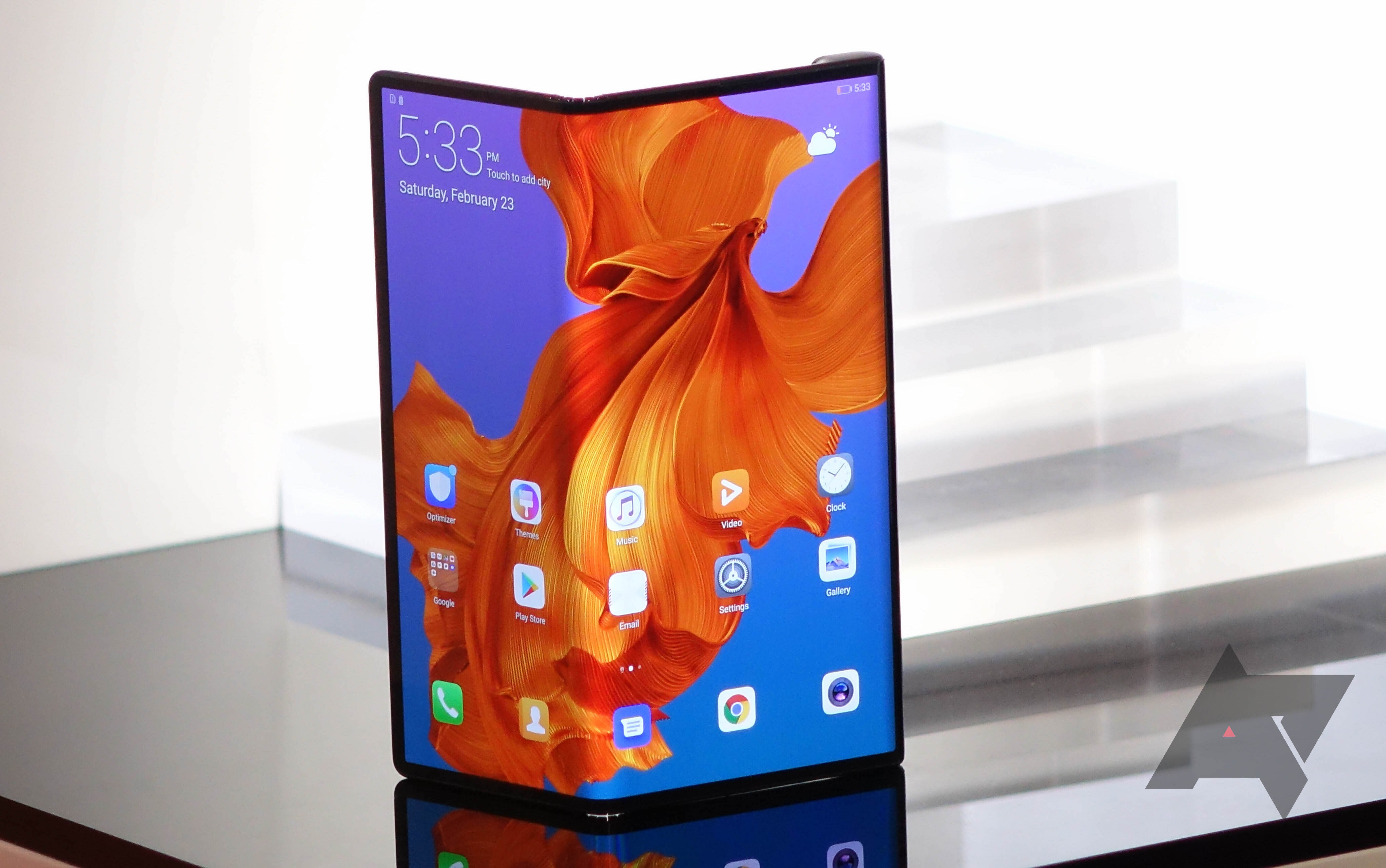 The foldable Huawei Mate X could launch soon, but might not be shipped outside of China - Despite U.S. supply chain ban, Huawei continues to grow handset shipments