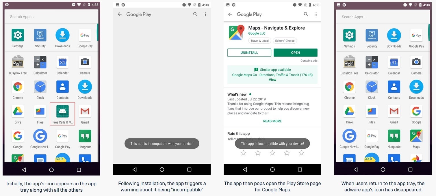 Google removes 85 adware affected apps from Play Store