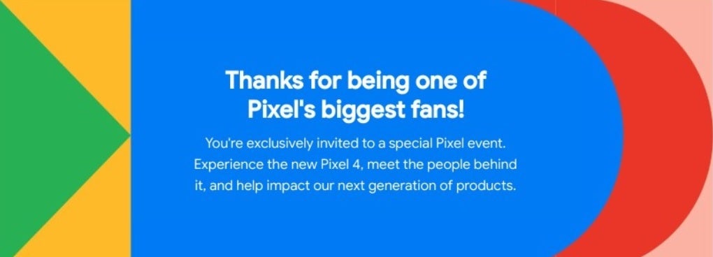 Google is inviting 'Pixel's biggest fans' to a special event to be held this Monday - Google to hold a special event for Pixel's biggest fans