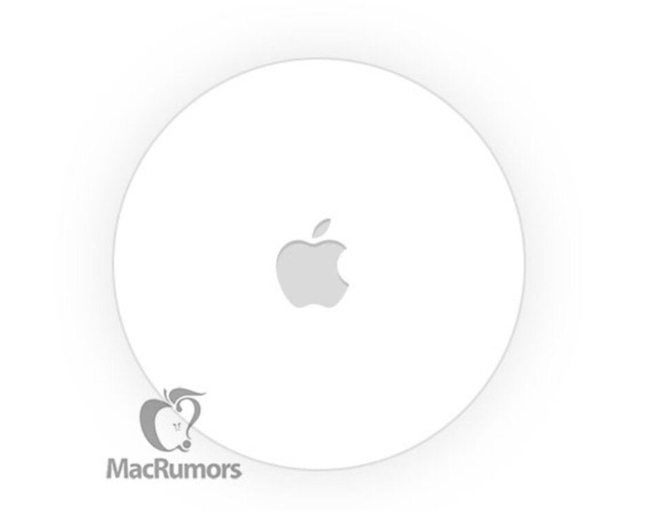 This is what the Apple Tag will supposedly look like, although this image is not to scale - Apple's latest patent application is related to an accessory we could see early next year