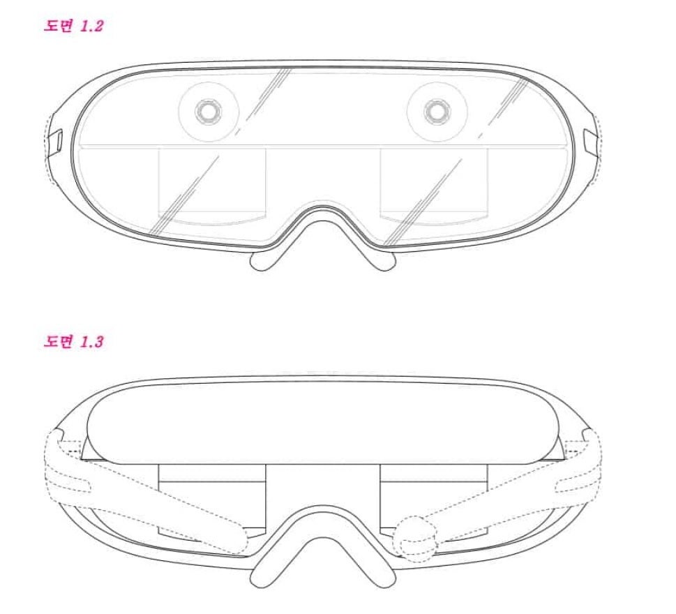 Projectors beam light into a small display found in each lens - Samsung files another patent application for AR glasses